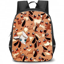 Pokemon Eevee Backpack StudentPack - Eevee Collage Art