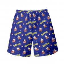 Pokemon Fuecoco Beach Shorts Swim Pants Swimming Trunks - Fuecoco Character Series Art