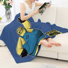 Big Hero 6 Baymax Blanket Throw - Baymax Minion Costume