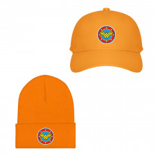 Wonder Woman Baseball Cap Beanie Hat - Wonder Woman Round Logo Sticker