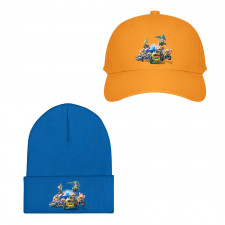 Super Mario Koopalings Baseball Cap Beanie Hat - Koopalings Mario Kart Racing