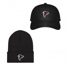NFL Atlanta Falcons Baseball Cap Beanie Hat - Atlanta Falcons Team Single Logo