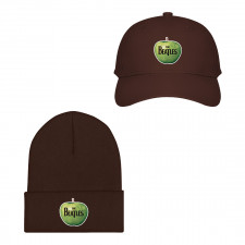 The Beatles Baseball Cap Beanie Hat - The Beatles Logo On Apple Sticker