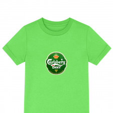 Carlsberg Tee Shirt T-Shirt Short Sleeve - Carlsberg Logo 1950