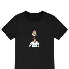 Luka Modric Tee Shirt T-Shirt Short Sleeve - Luka Modric Real Madrid Sticker Art
