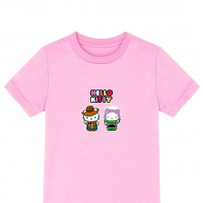 Sanrio Hello Kitty Woody And Buzz Tee Shirt T-Shirt Short Sleeve - Sanrio Hello Kitty Woody And Buzz Sticker