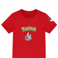 Pokemon Greavard Tee Shirt T-Shirt Short Sleeve - Greavard Character Series Art