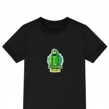 Rick And Morty Pickle Tee Shirt T-Shirt Short Sleeve - Pickle Rick Sticker