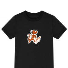 Roblox Rainbow Friends Orange Tee Shirt T-Shirt Short Sleeve - Orange Fruit Cute Sticker