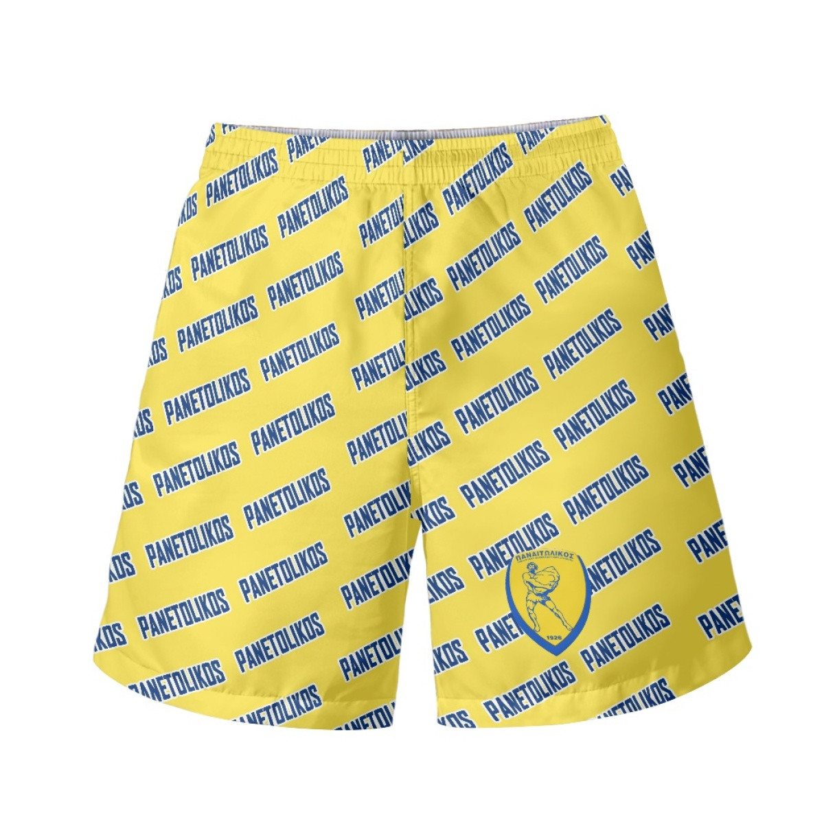Panetolikos FC Beach Shorts Swim Pants Swimming Trunks - Panetolikos Football Club Medley Monogram Wordmark
