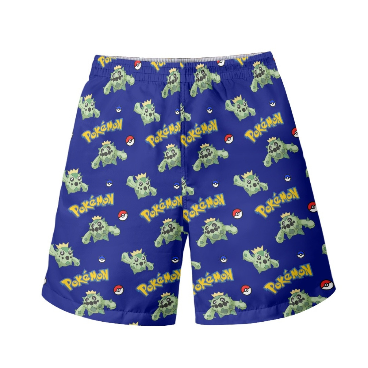 Pokemon Cacnea Beach Shorts Swim Pants Swimming Trunks - Cacnea Character Series Art