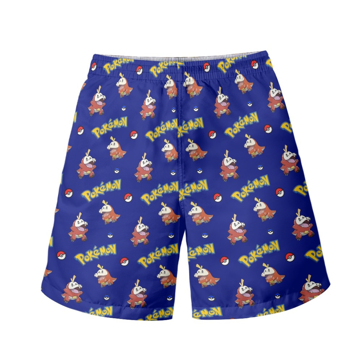 Pokemon Fuecoco Beach Shorts Swim Pants Swimming Trunks - Fuecoco Character Series Art