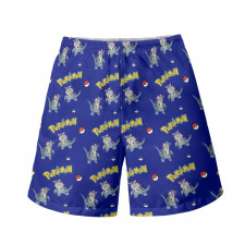 Pokemon Armaldo Beach Shorts Swim Pants Swimming Trunks - Armaldo Character Series Art