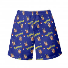 Pokemon Kricketot Beach Shorts Swim Pants Swimming Trunks - Kricketot Character Series Art