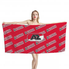 AZ Alkmaar Bath Beach Towel - Alkmaar Football Club Medley Monogram Wordmark