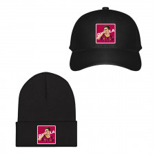 Paulo Dybala Baseball Cap Beanie Hat - Paulo Dybala Signature Celebration Illustration Art On Red Background Sticker