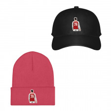 Kai Havertz Baseball Cap Beanie Hat - Kai Havertz 29 Arsenal FC Standing Back Illustration Sticker