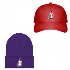 Marcus Rashford Baseball Cap Beanie Hat - Marcus Rashford England National Team Back Minimalist Art Sticker