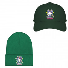 Sanrio Hello Kitty Taurus Baseball Cap Beanie Hat - Sanrio Hello Kitty Taurus Sticker