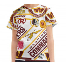 NFL Washington Commanders Tee T-Shirt - Washington Commanders Mania Collage Logo