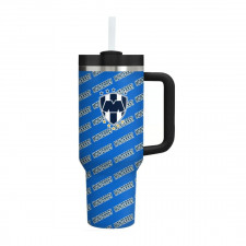 CF Monterrey Quencher H2.0 FlowState Stanley Tumbler 40oz 1.18L - Monterrey Football Club Medley Monogram Wordmark