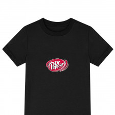 Dr Pepper Tee Shirt T-Shirt Short Sleeve - Dr Pepper Logo 2005-2015