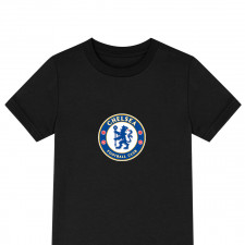 Chelsea F.C. Football Club Tee Shirt T-Shirt Short Sleeve - Chelsea F.C. Football Club Single Logo