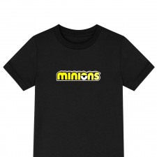 Minions Tee Shirt T-Shirt Short Sleeve - Minions Logo