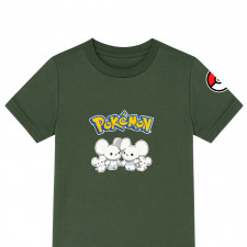 Pokemon Maushold Tee Shirt T-Shirt Short Sleeve - Maushold Character Series Art