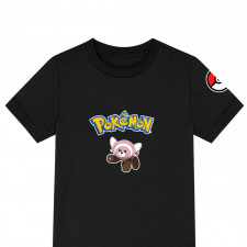 Pokemon Stufful Tee Shirt T-Shirt Short Sleeve - Stufful Character Series Art
