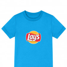 Lays Tee Shirt T-Shirt Short Sleeve - Lays Logo 2007-2019