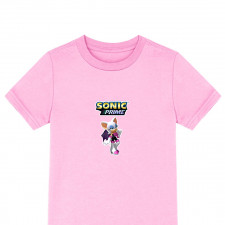 Sonic Prime Rouge The Bat Tee Shirt T-Shirt Short Sleeve - Rouge The Bat Character Series