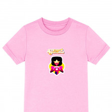 Steven Universe Garnet Tee Shirt T-Shirt Short Sleeve - Garnet Heart Sticker