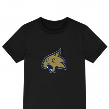 Thiel College Tomcats Tee Shirt T-Shirt Short Sleeve - Thiel College Tomcats College Football Team Single Logo