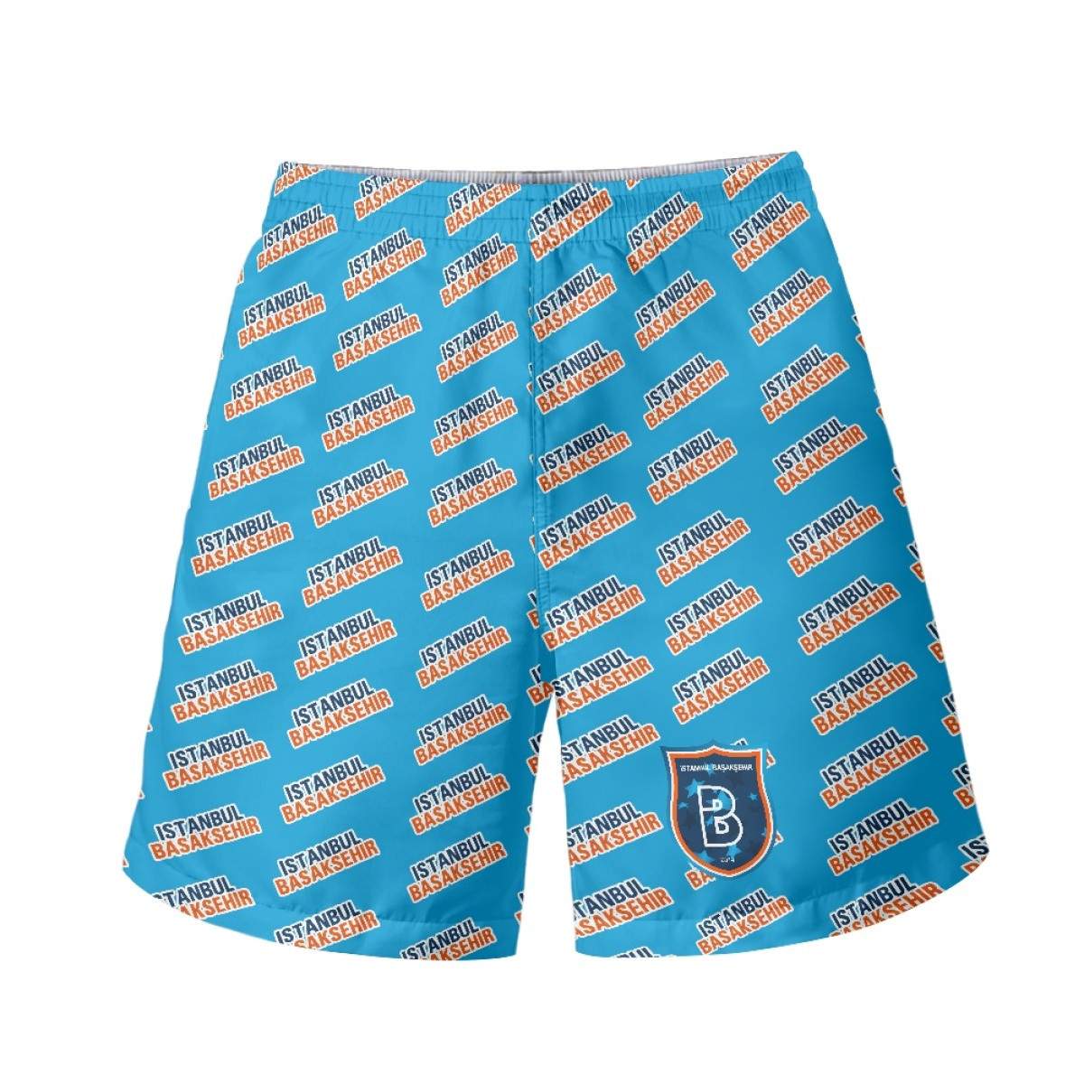 Istanbul Basaksehir FK Beach Shorts Swim Pants Swimming Trunks - Basaksehir Football Club Medley Monogram Wordmark