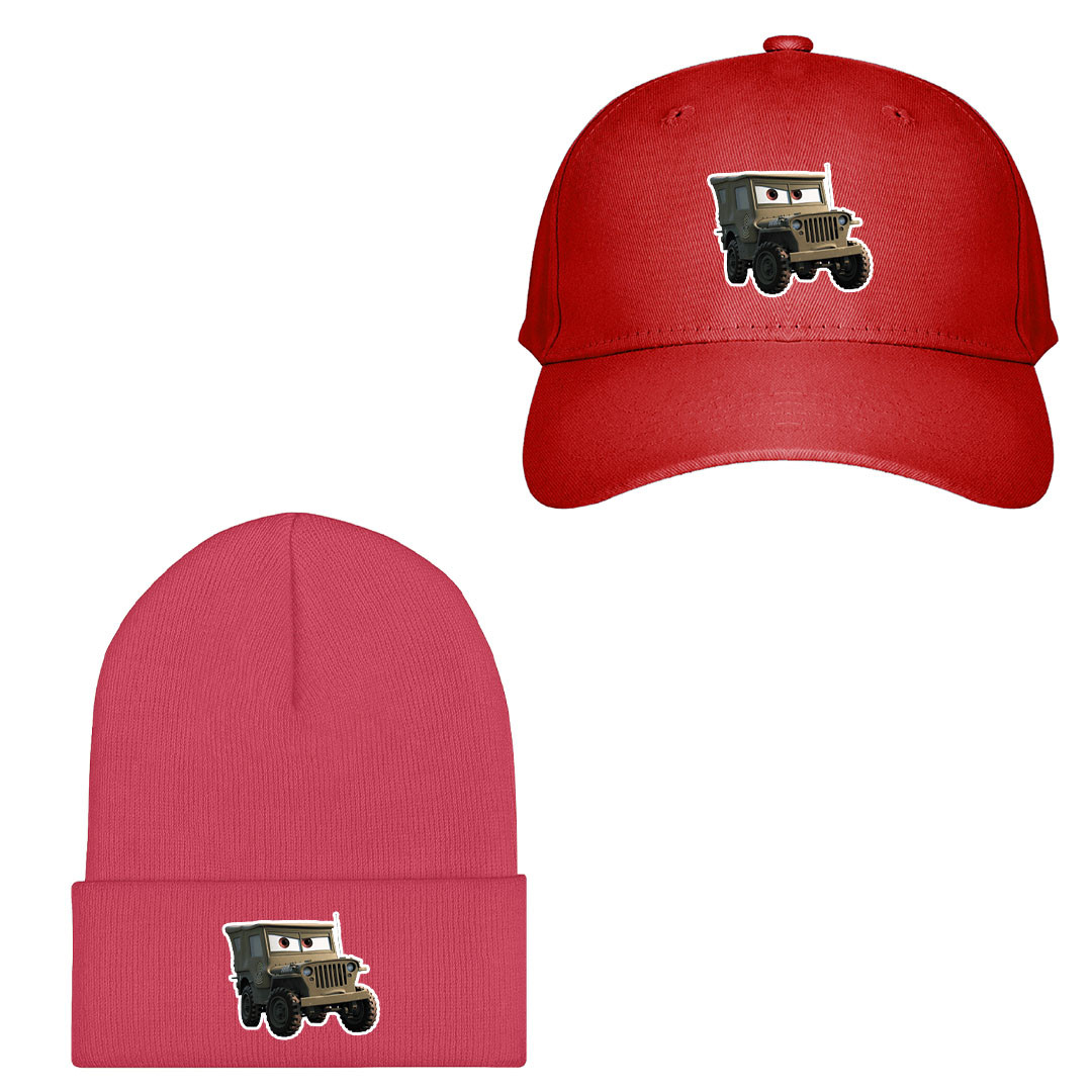Cars Sarge Baseball Cap Beanie - Sarge Character Series