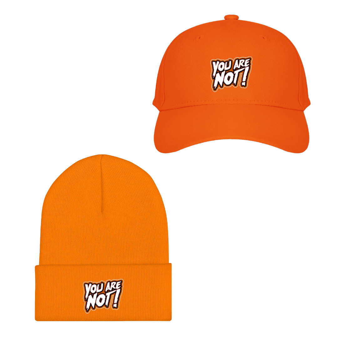 WWE The Miz Baseball Cap Beanie Hat - The Miz You Are Not Sticker Art