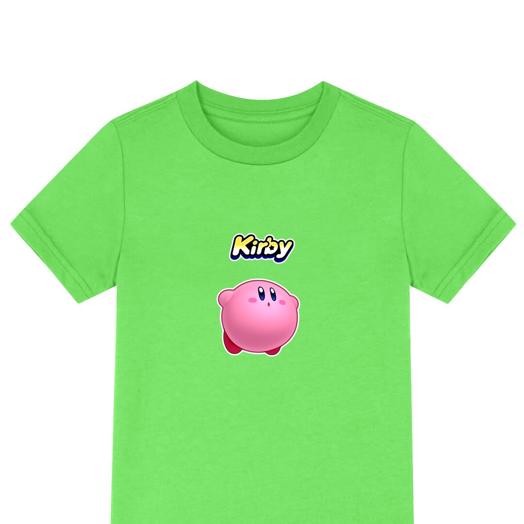 Kirby Tee Shirt T-Shirt Short Sleeve - Floating Kirby