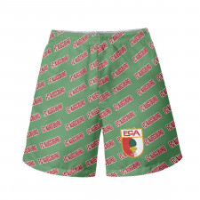 FC Augsburg Football Club Beach Shorts Swim Pants Swimming Trunks - Augsburg Football Club Medley Monogram Wordmark