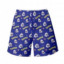 Pokemon Garganacl Beach Shorts Swim Pants Swimming Trunks - Garganacl Character Series Art