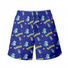 Pokemon Totodile Beach Shorts Swim Pants Swimming Trunks - Totodile Character Series Art