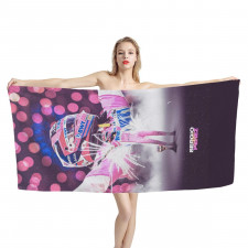 F1 Formula One Sergio Perez Bath Beach Towel - Sergio Perez Celebration Poster