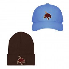 Texas State Bobcats Baseball Cap Beanie Hat - Texas State Bobcats College Football Team Single Logo