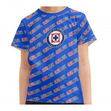 Cruz Azul Tee T-Shirt - Azul Football Club Medley Monogram Wordmark