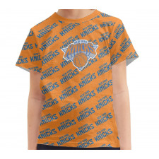 NBA New York Knicks Tee T-Shirt - New York Knicks Medley Monogram Wordmark