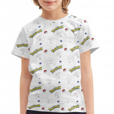 Pokemon Cursola Tee Shirt T-Shirt Short Sleeve - Cursola Character Series Art
