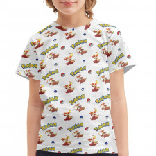 Pokemon Delphox Tee Shirt T-Shirt Short Sleeve - Delphox Character Series Art