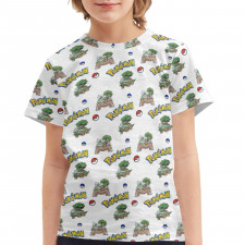 Pokemon Torterra Tee Shirt T-Shirt Short Sleeve - Torterra Character Series Art