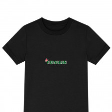 Heineken Tee Shirt T-Shirt Short Sleeve - Heineken Logo New