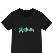 Harry Potter Tee Shirt T-Shirt Short Sleeve - Slytherin Logo